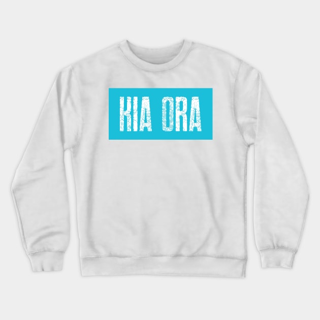 Traditional NZ Maori Language Crewneck Sweatshirt by Ocean and Jade